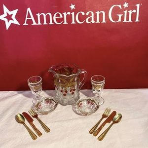 American Girl Tea Set. Samantha's Tea Set. Doll Tea Set. Samantha's Lemonade.